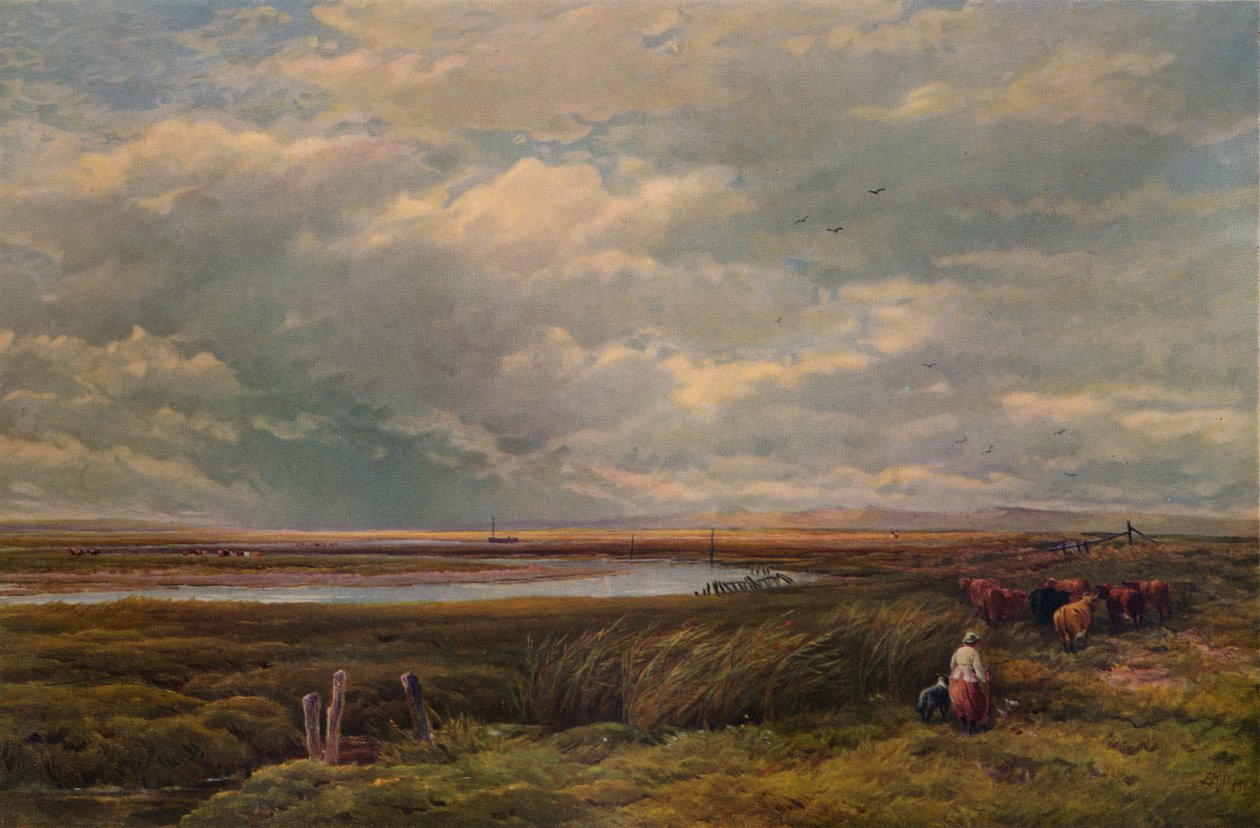 Nära Barmouth, 1883, 1938 av Edmund Morison Wimperis