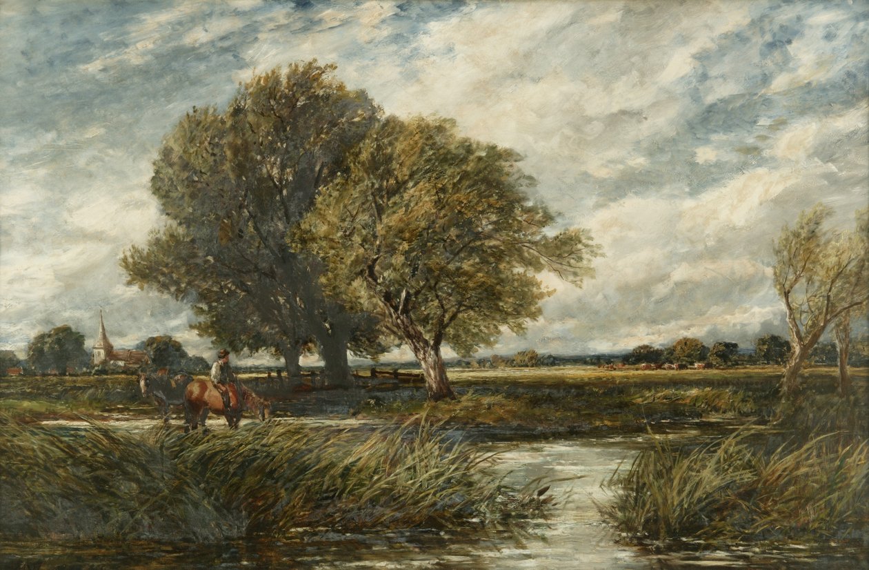 Vatna hästar av Edmund Morison Wimperis