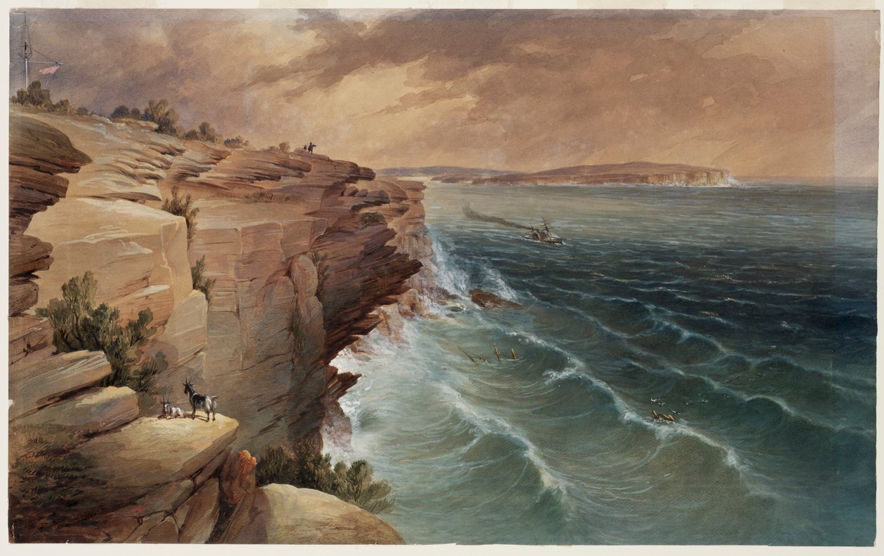 Ingång till Port Jackson av Edmund Thomas