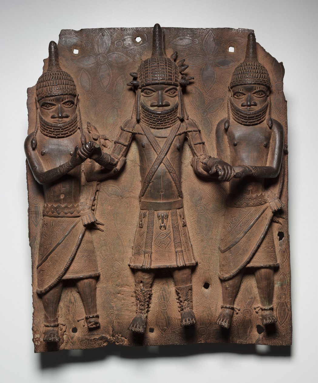 Plakett, möjligen 1500-1600-tal av Edo Culture
