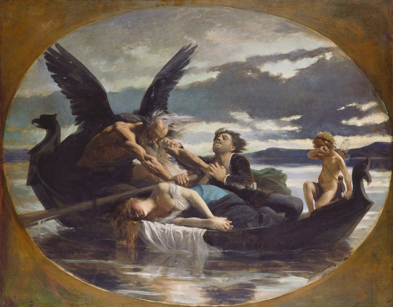 Kärleken dör i tiden, 1872 av Edouard Debat Ponsan
