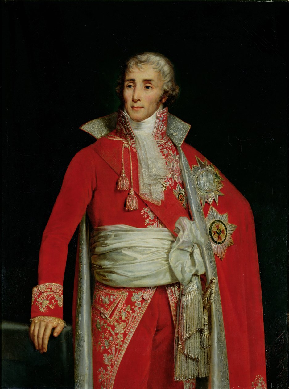 Porträtt av Joseph Fouche (1759-1820) hertig av Otranto av Edouard Louis Dubufe