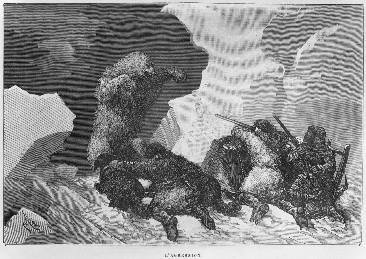 Attack, illustration från 