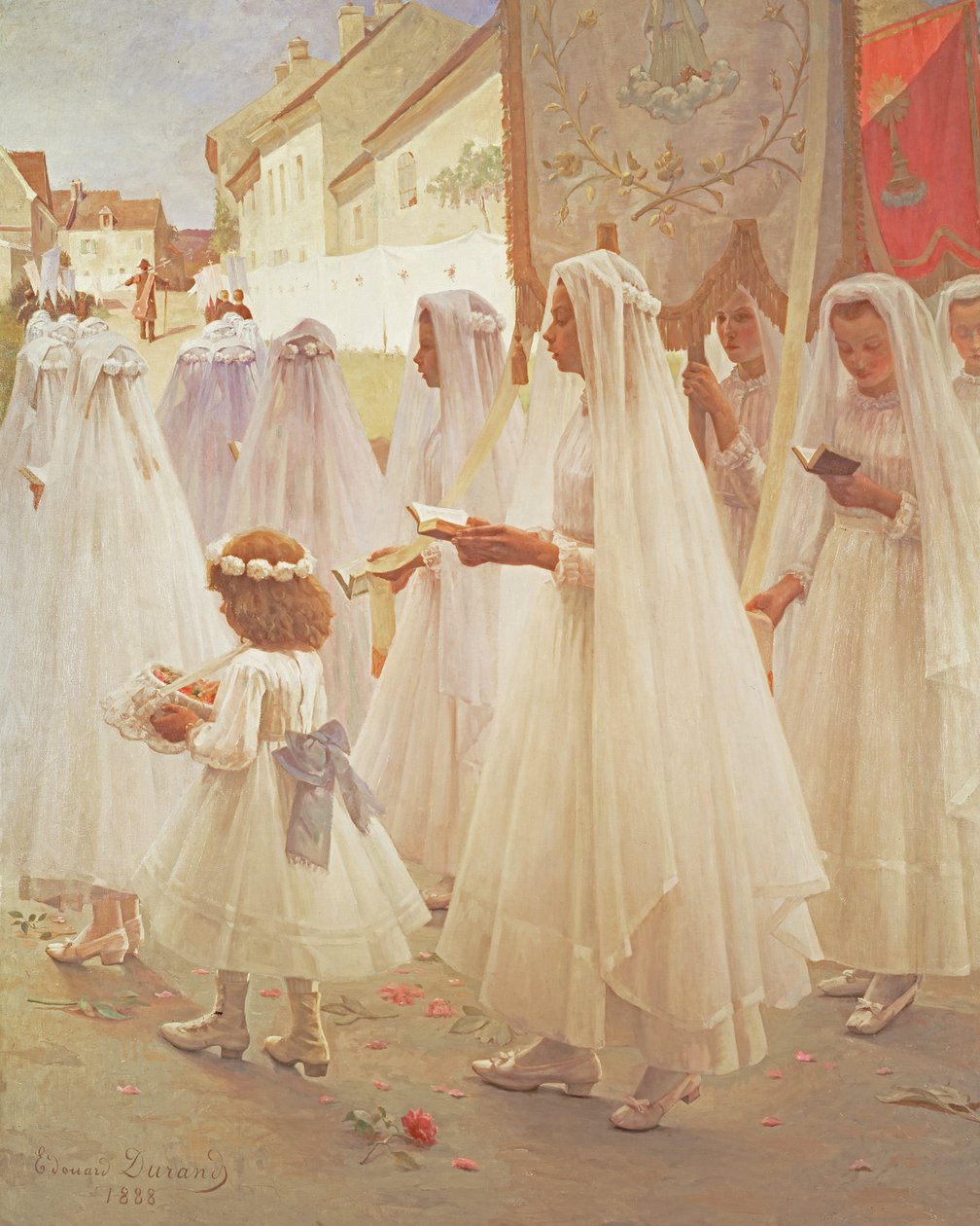 pingstdagen 1888 av Edouard Victor Durand