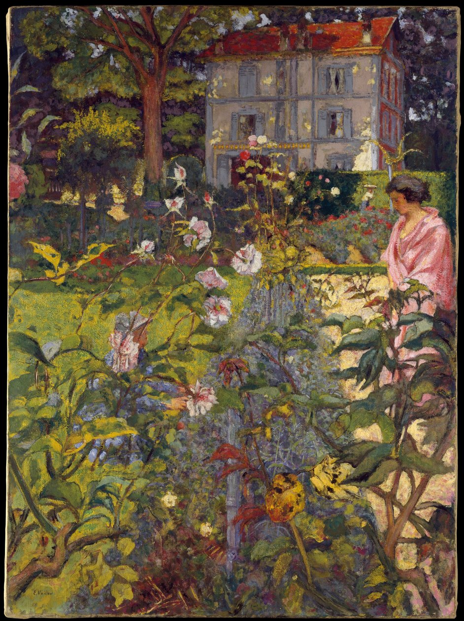 Vaucresson trädgård av Edouard Vuillard