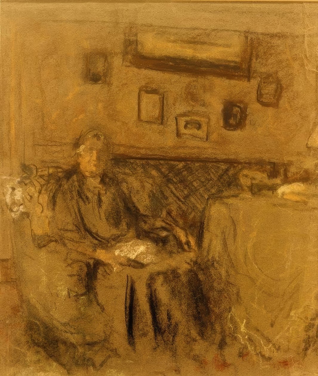 Porträtt av madame Bénard I av Edouard Vuillard