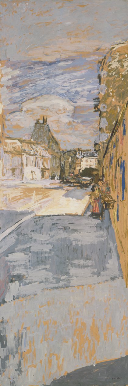 Rues de Paris (tavla 2 av 6), ca 1908 av Edouard Vuillard