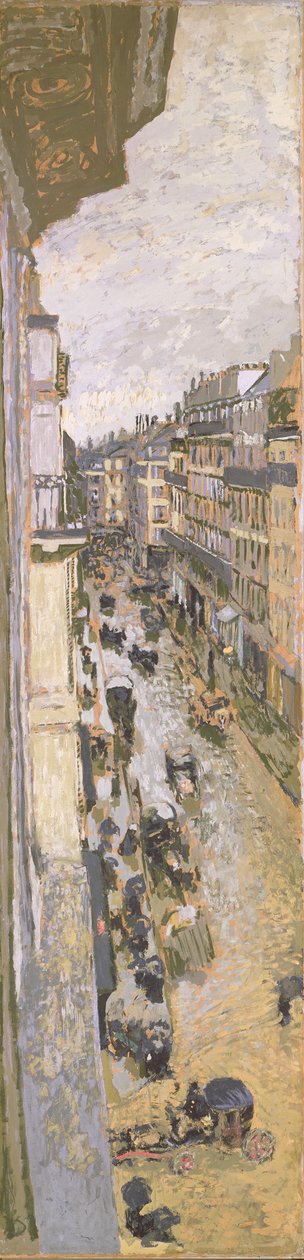 Paris gator, ca 1908 av Edouard Vuillard