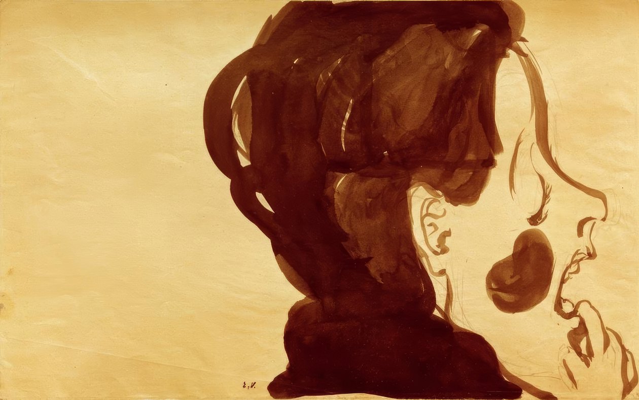 En skådespelare av Edouard Vuillard