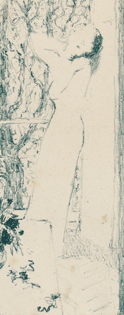 Kvinna vid ett fönster, 1893 av Edouard Vuillard