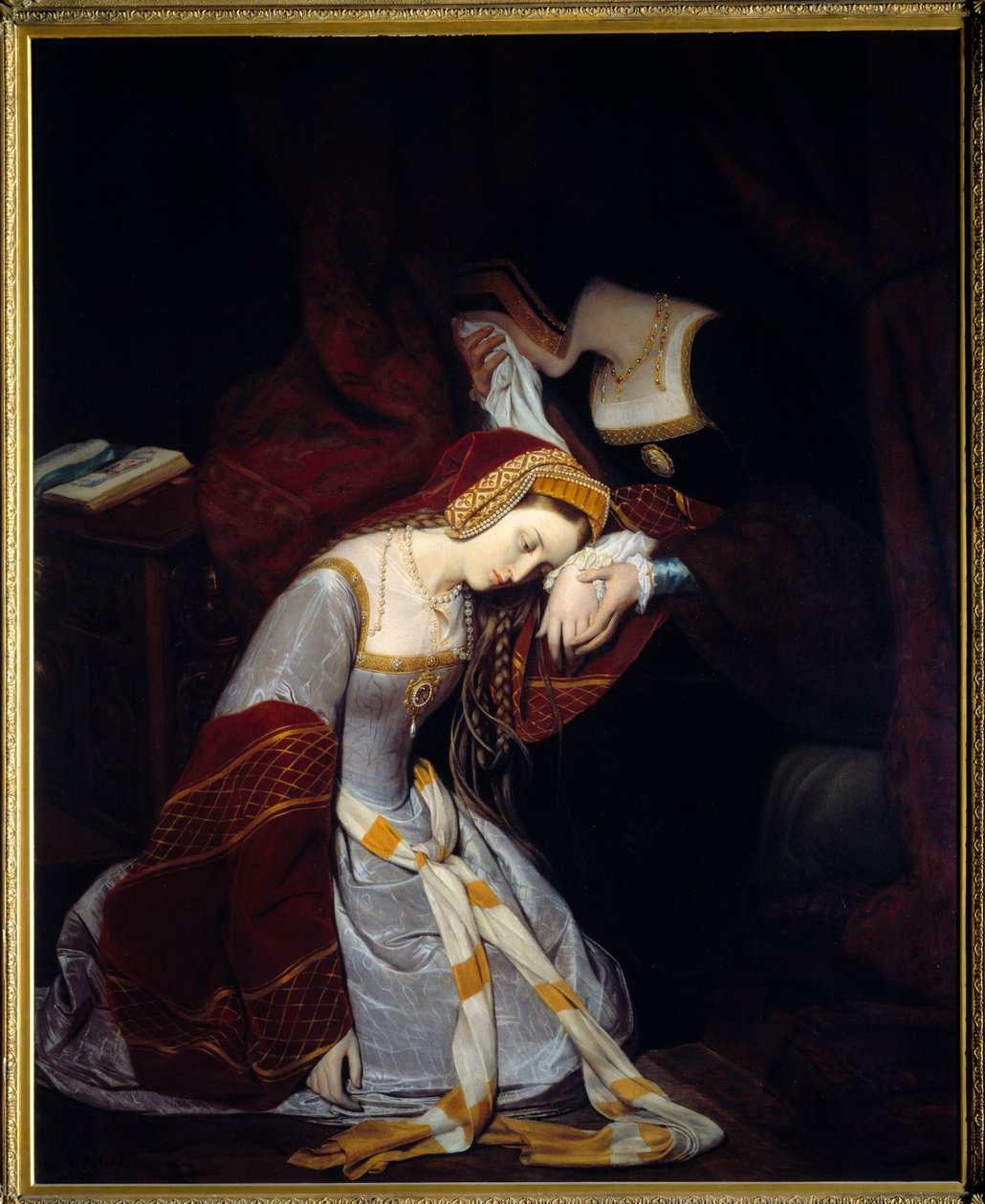 Anne Boleyn i Towern i London (1536) av Edouard (1799 1877) Cibot