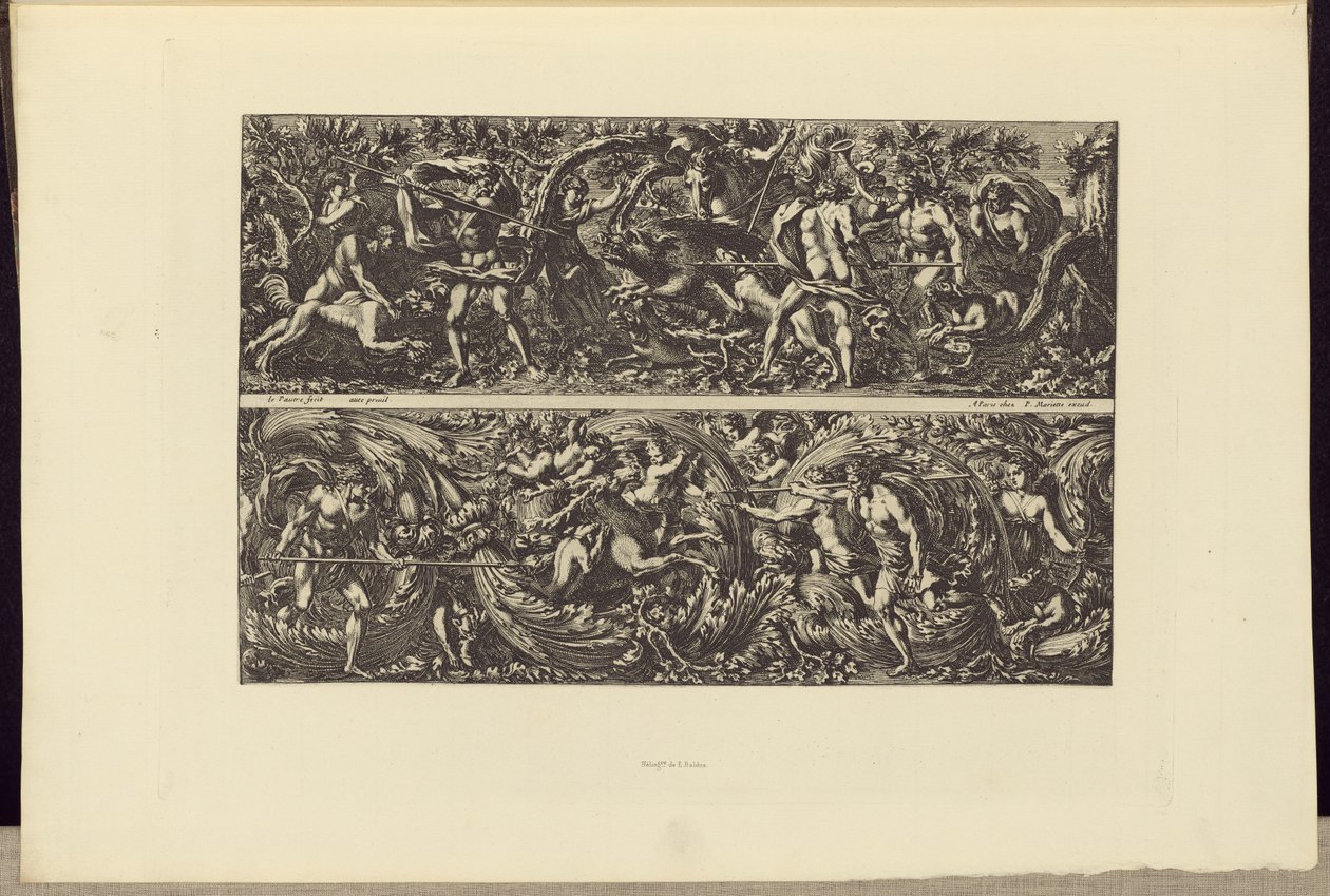 [Design av Jean le Pautre] av Édouard Baldus