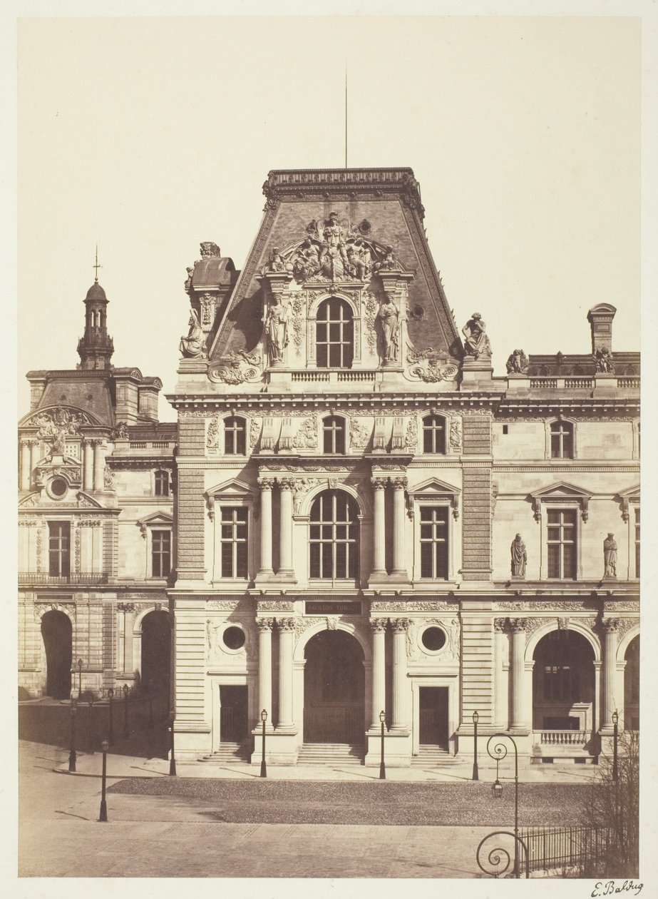 Les Tuileries av Édouard Baldus