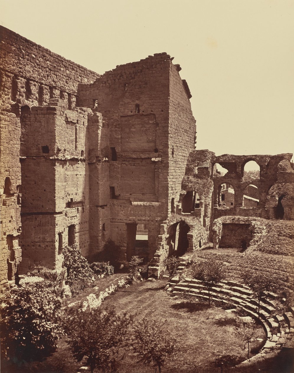 Orange. Antik teater av Édouard Baldus