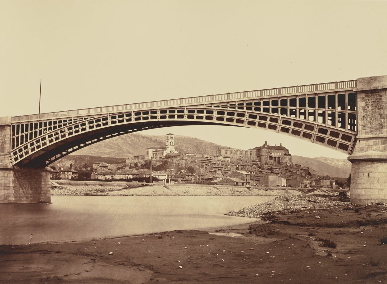 Viadukt vid La Voulte av Édouard Baldus
