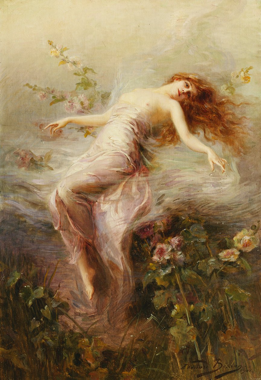En nymf av Édouard Bisson