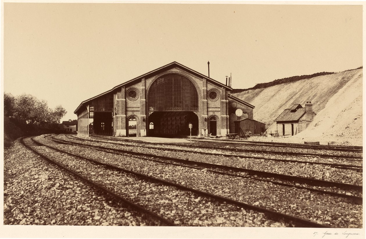 Longueau Station av Edouard Denis Baldus
