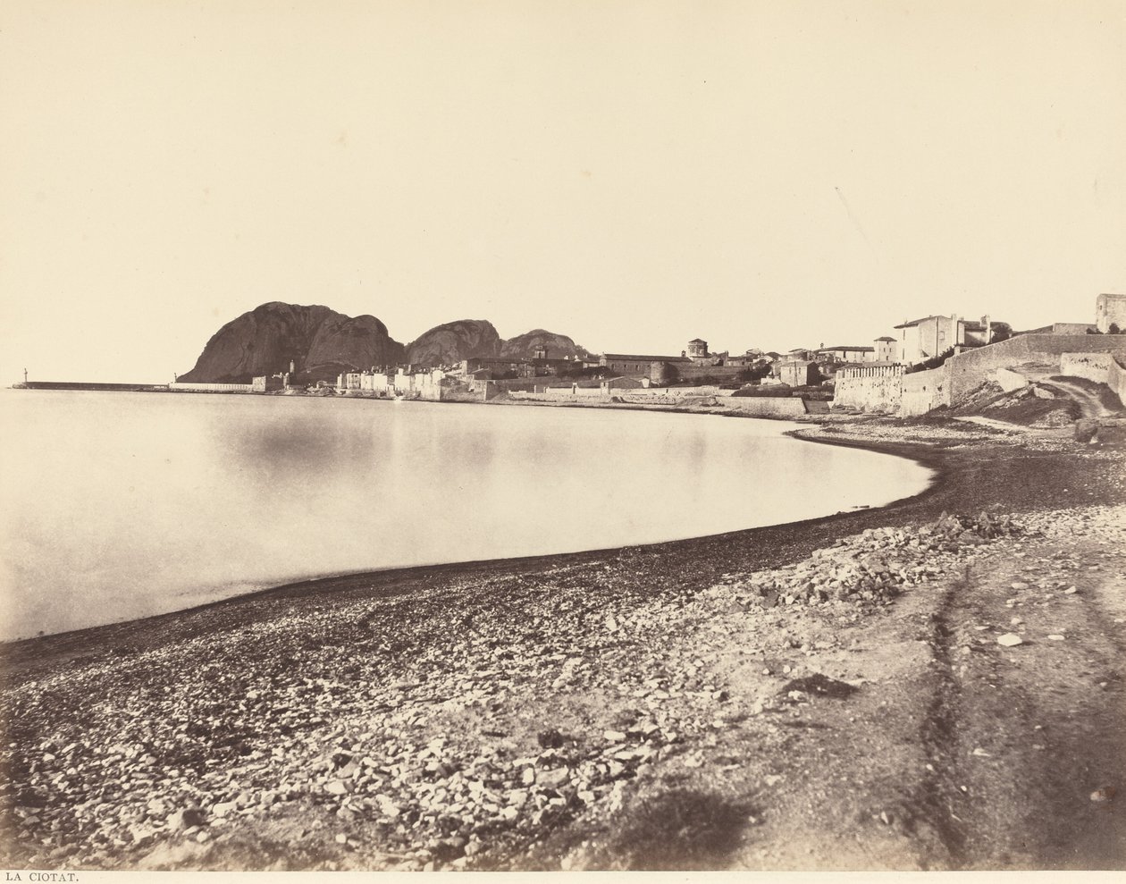 På Ciotat av Edouard Denis Baldus