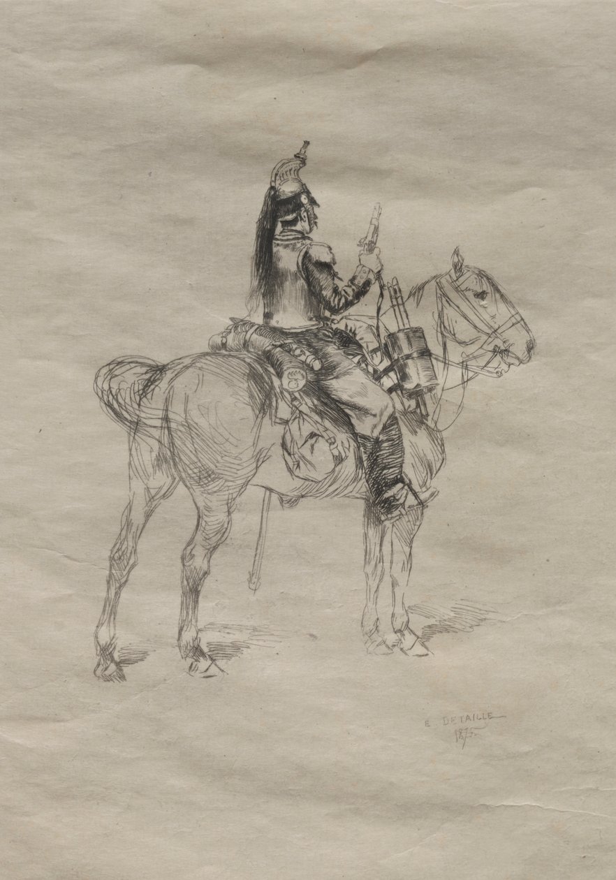 Kavallerimannen av Edouard Detaille