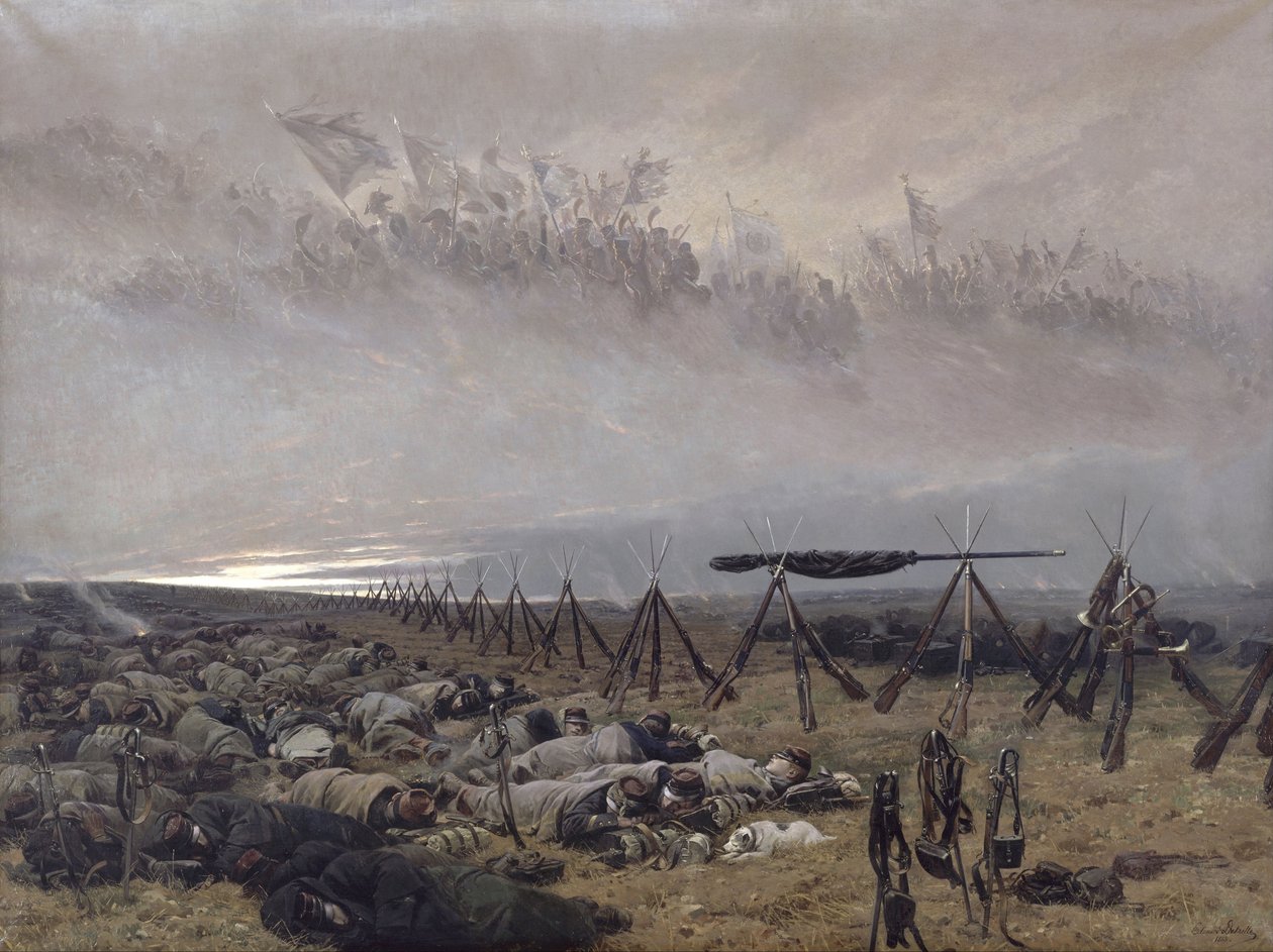 Drömmen, 1888 av Jean Baptiste Edouard Detaille
