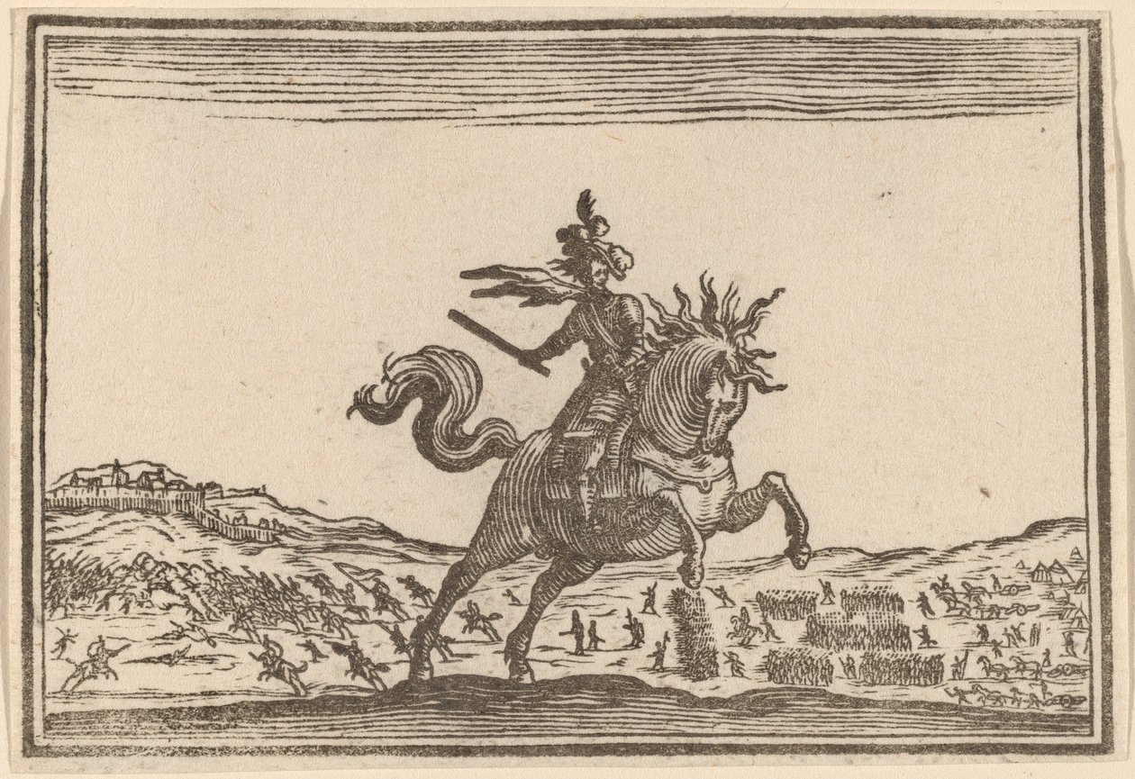 swedish av Edouard Eckman after Jacques Callot