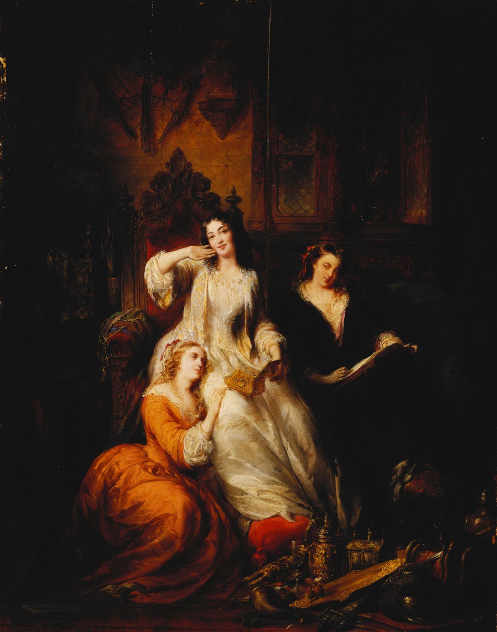 Arvet, 1851 av Edouard Ender