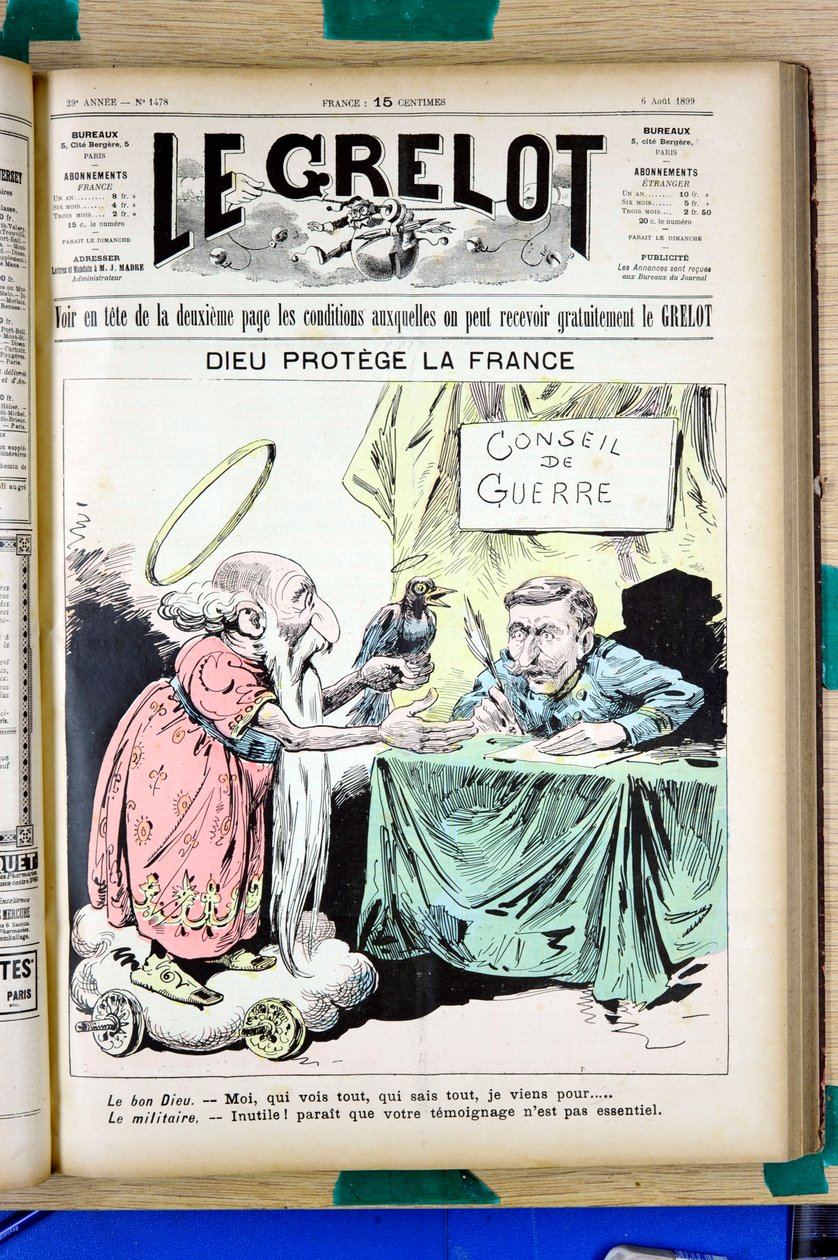 Omslag till ""Le Grelot"", nummer 1478, Satirical in Colors av Edouard Guillaumin Pepin