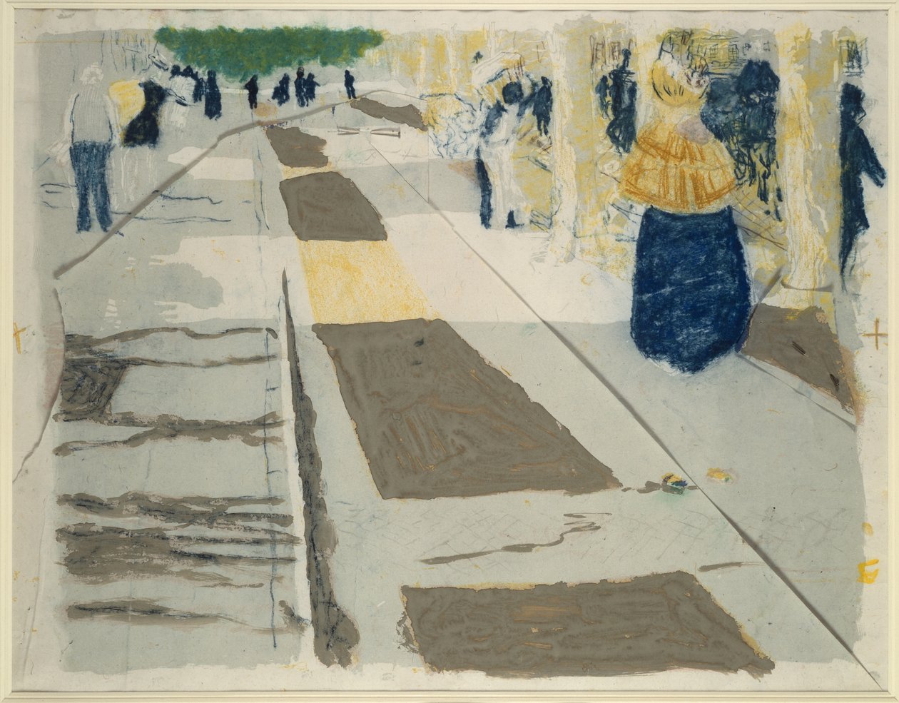 The Avenue av Édouard Jean Vuillard