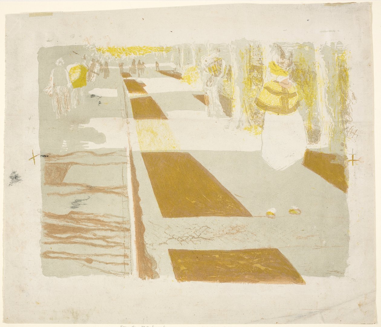 The Avenue av Édouard Jean Vuillard