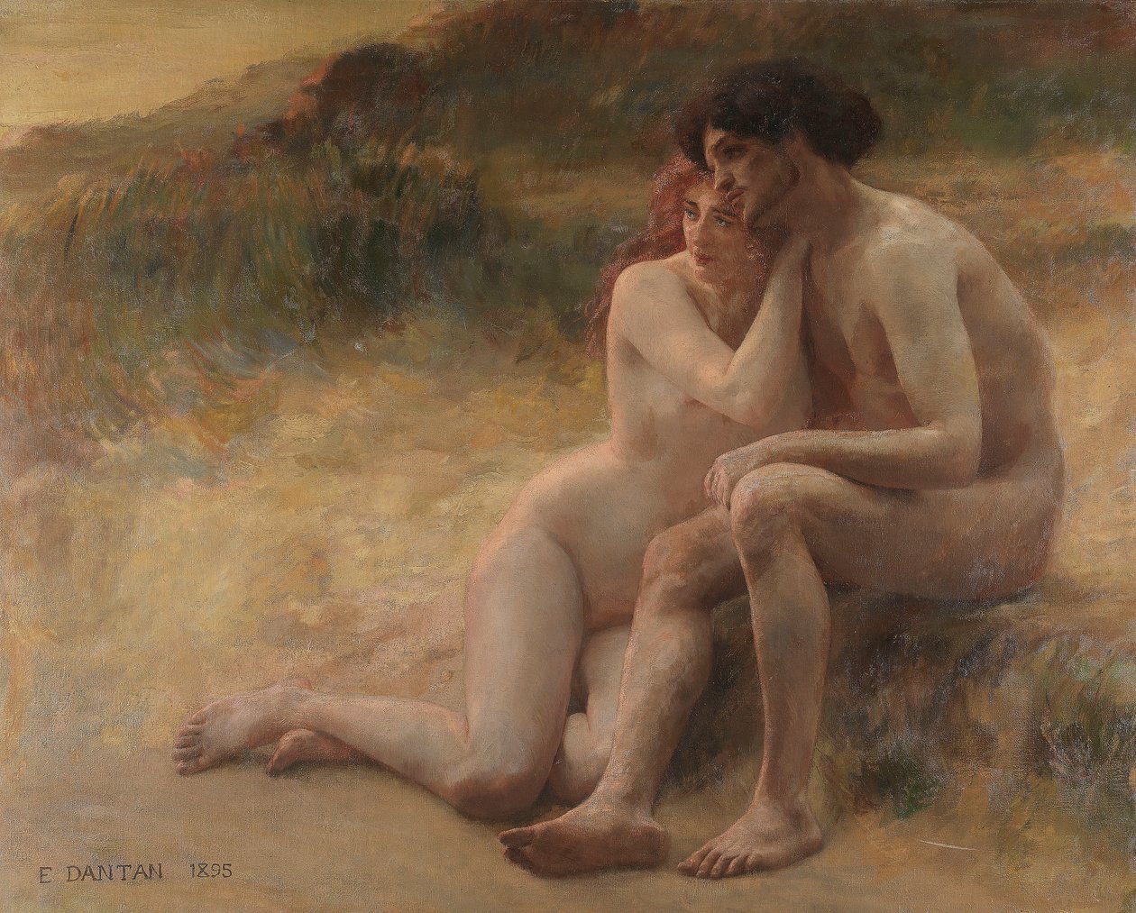Tiden flyger (Fragment) av Edouard-Joseph Dantan