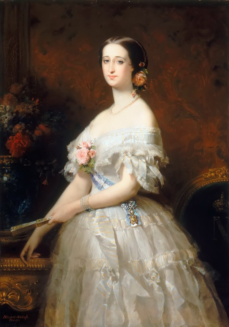 Eugénie de Montijo, fransmännens kejsarinna av Edouard Louis Dubufe