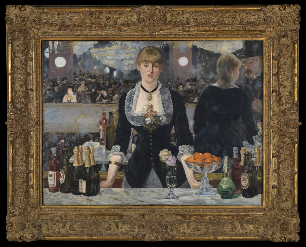 A Bar at the Folies-Bergere, 1881-82 (se även 2536) av Édouard Manet