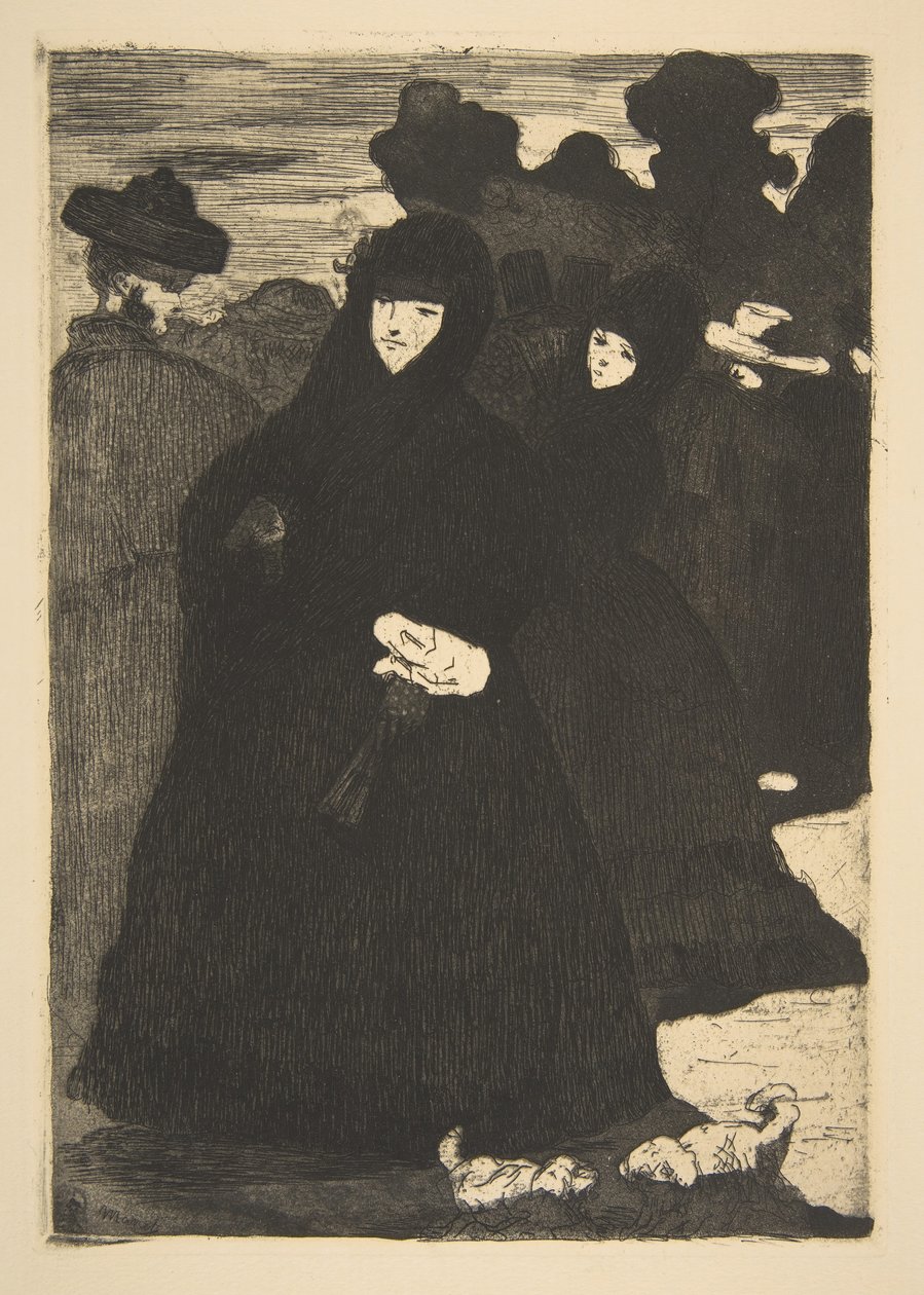 Vid Prado, 1863, omarbetad ca. 1867. av Édouard Manet