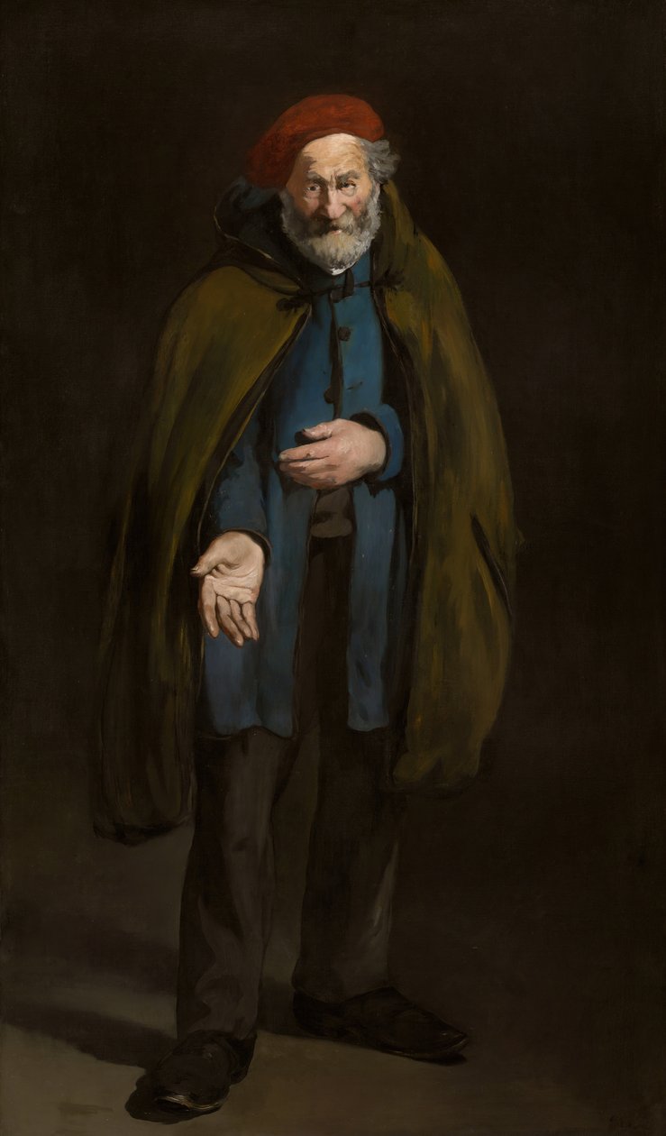Tiggare med en duffle coat-filosof, 186567. av Édouard Manet