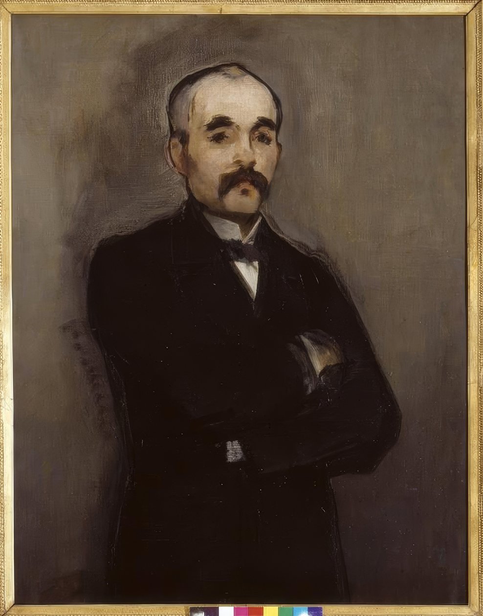 Porträtt av Clemenceau av Édouard Manet