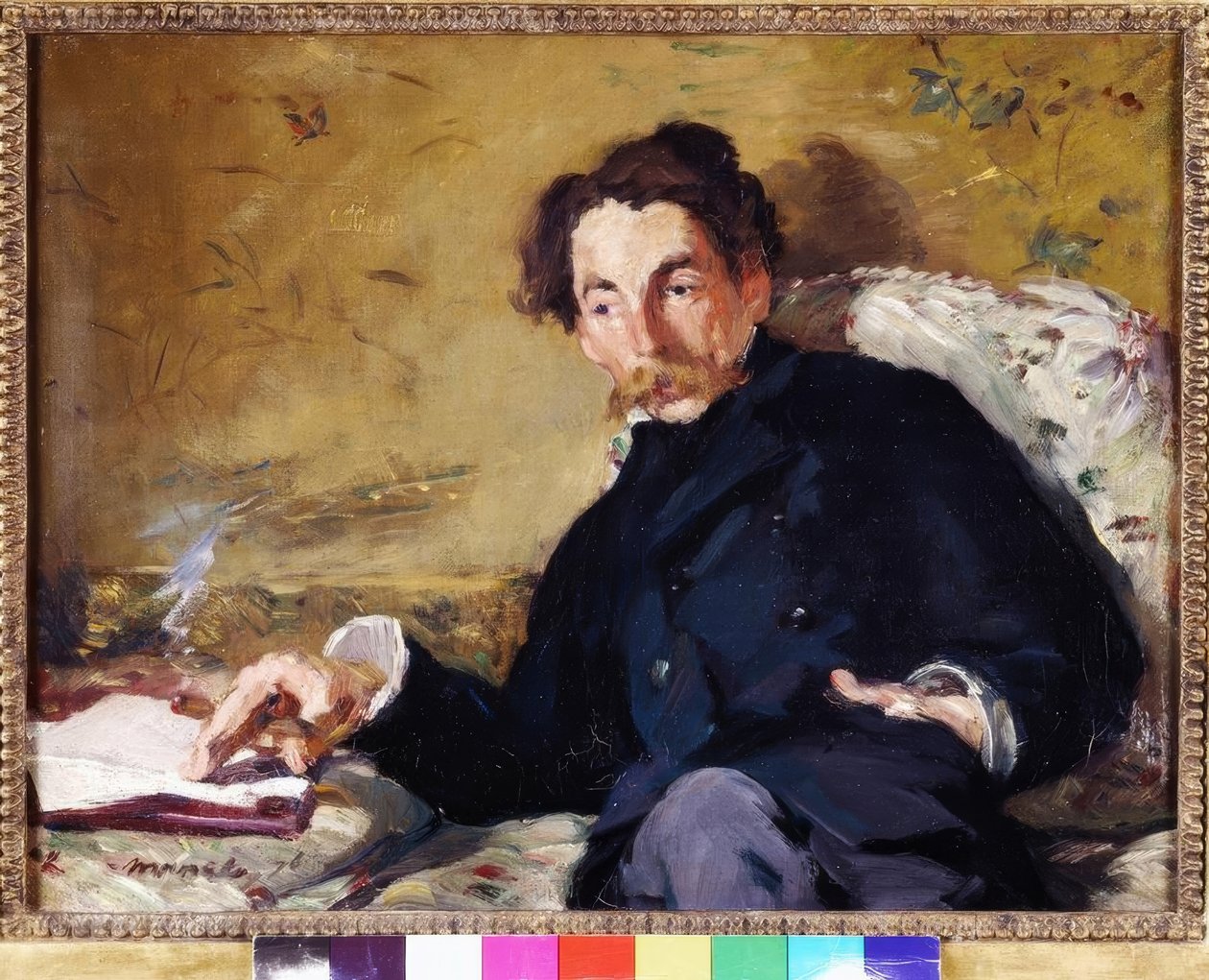 Bildnis von Stéphane Mallarmé av Édouard Manet