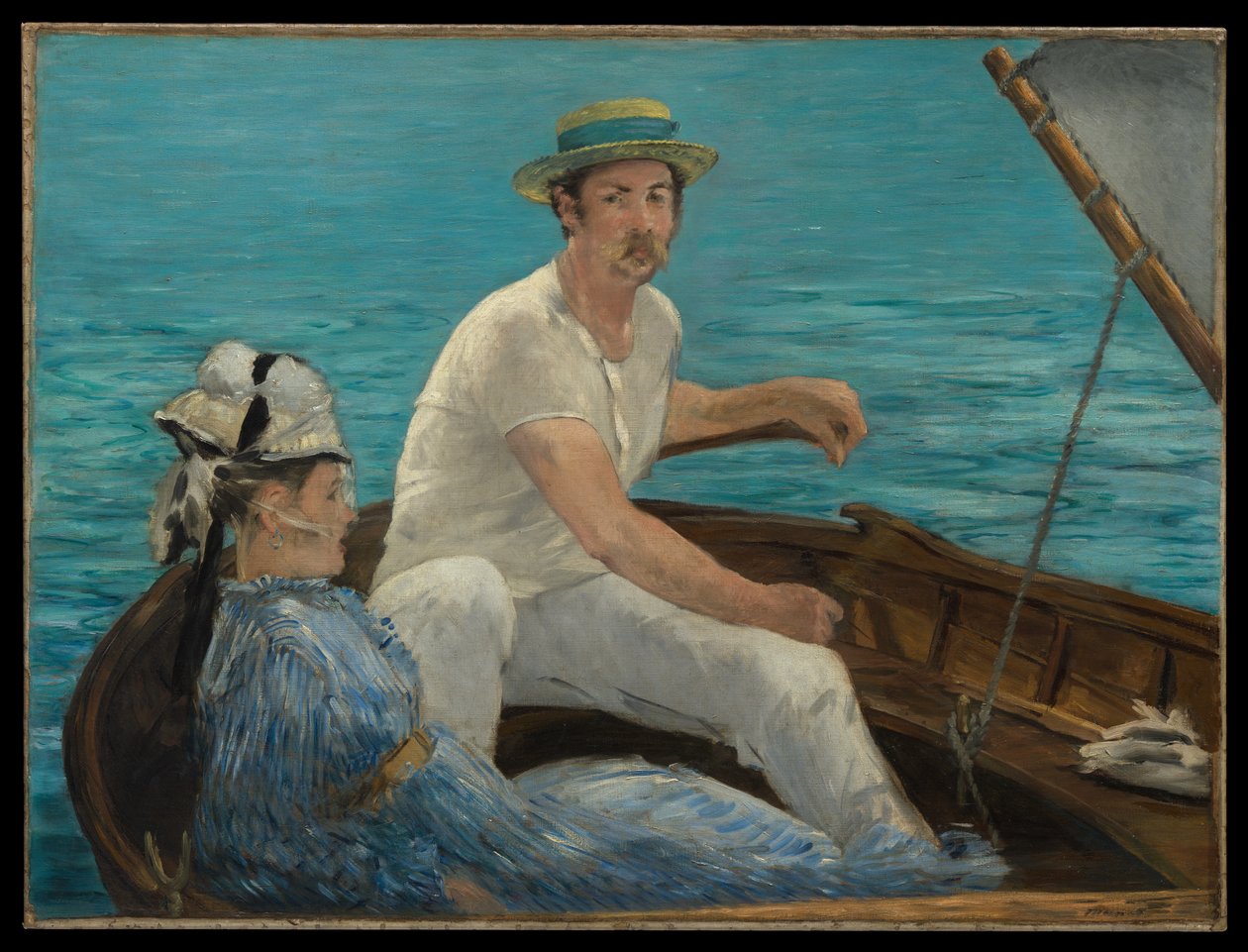 Båtfärd av Édouard Manet