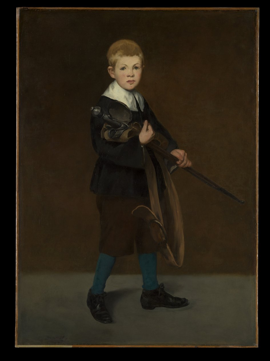 Pojke med svärd av Édouard Manet