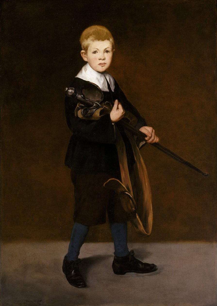 Pojke med ett svärd av Édouard Manet