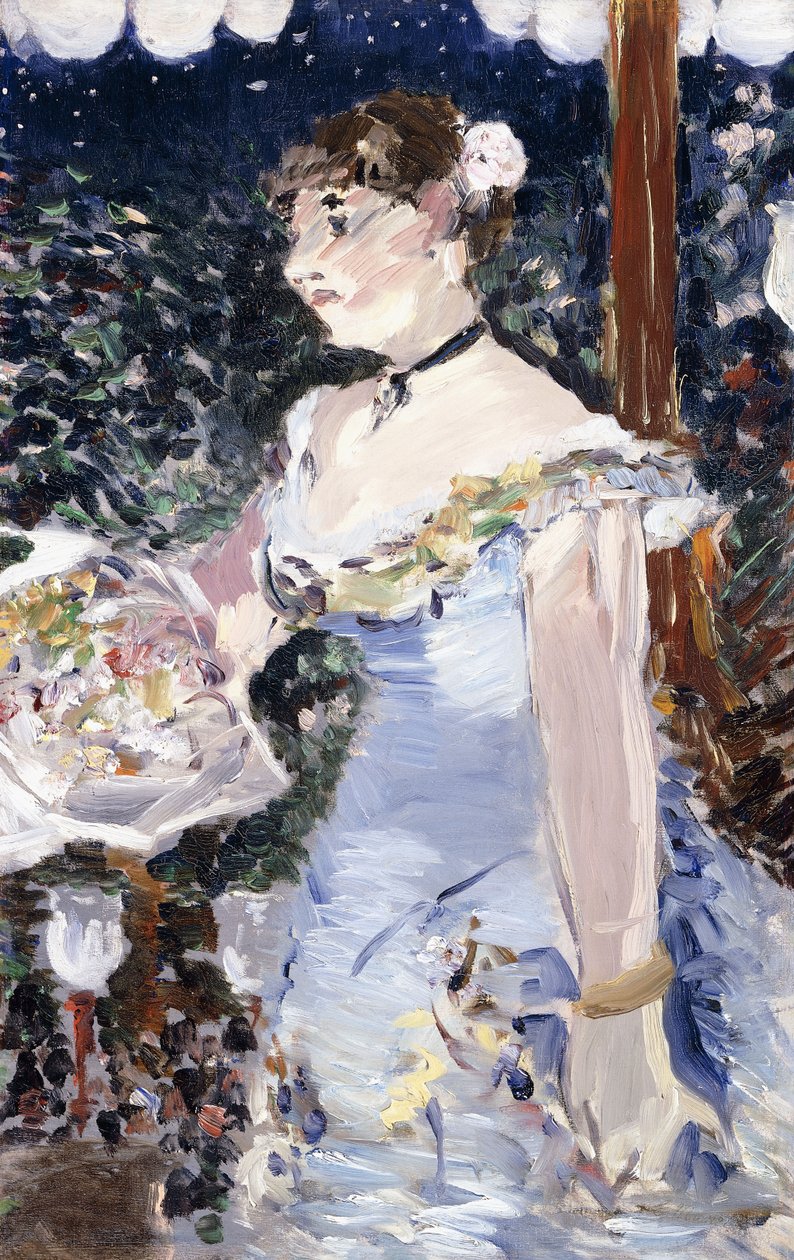 Café-konsertsångare av Édouard Manet