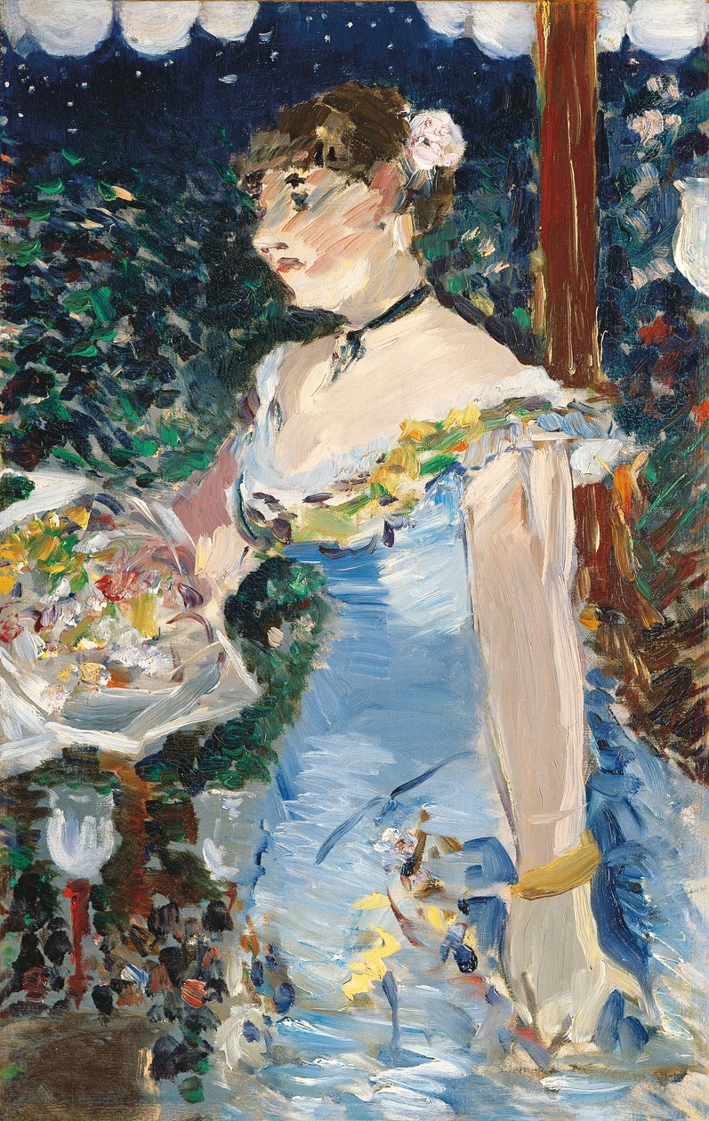 Café-konsertsångare av Édouard Manet