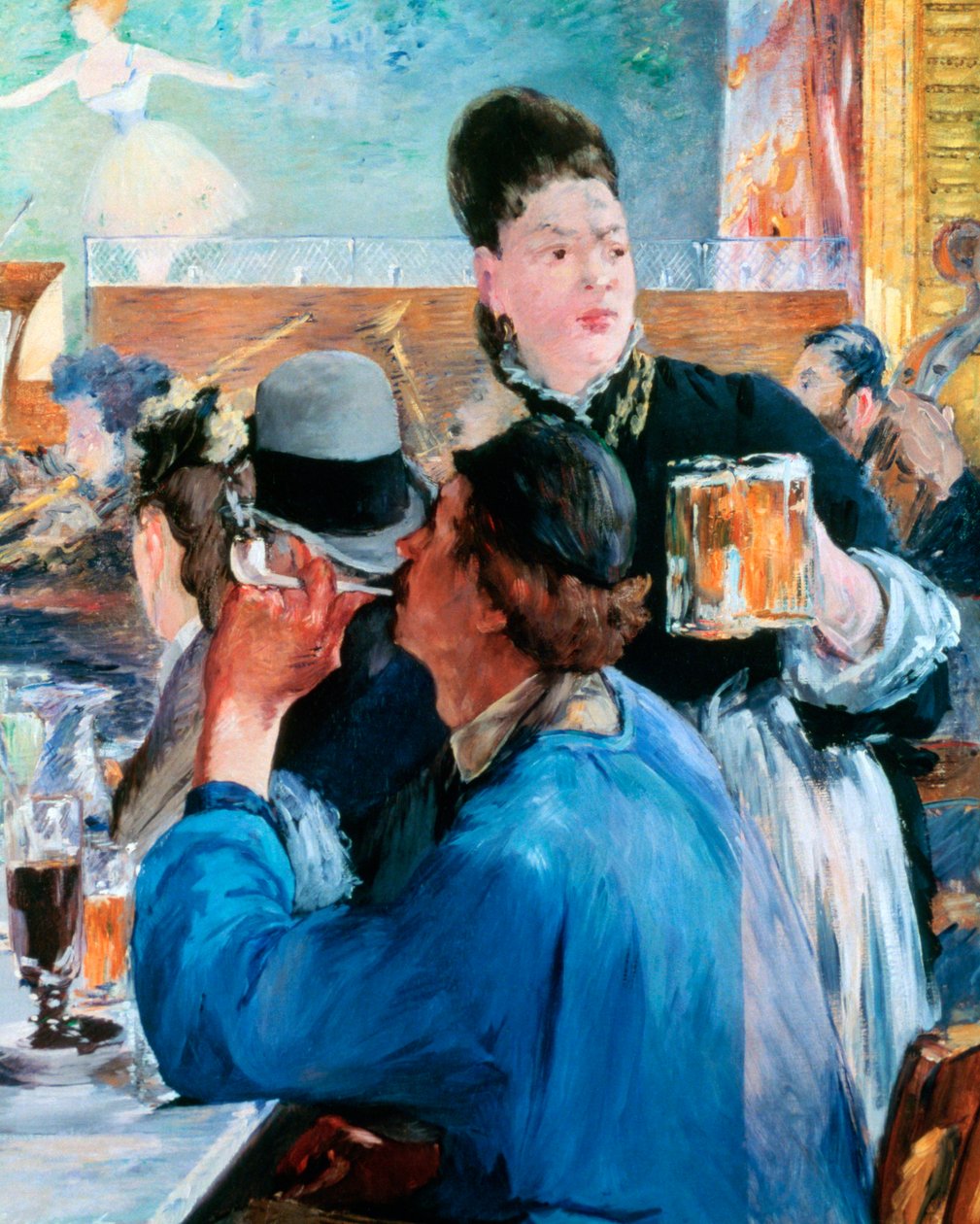 Corner of a Café Concert, 1878-1880 av Édouard Manet