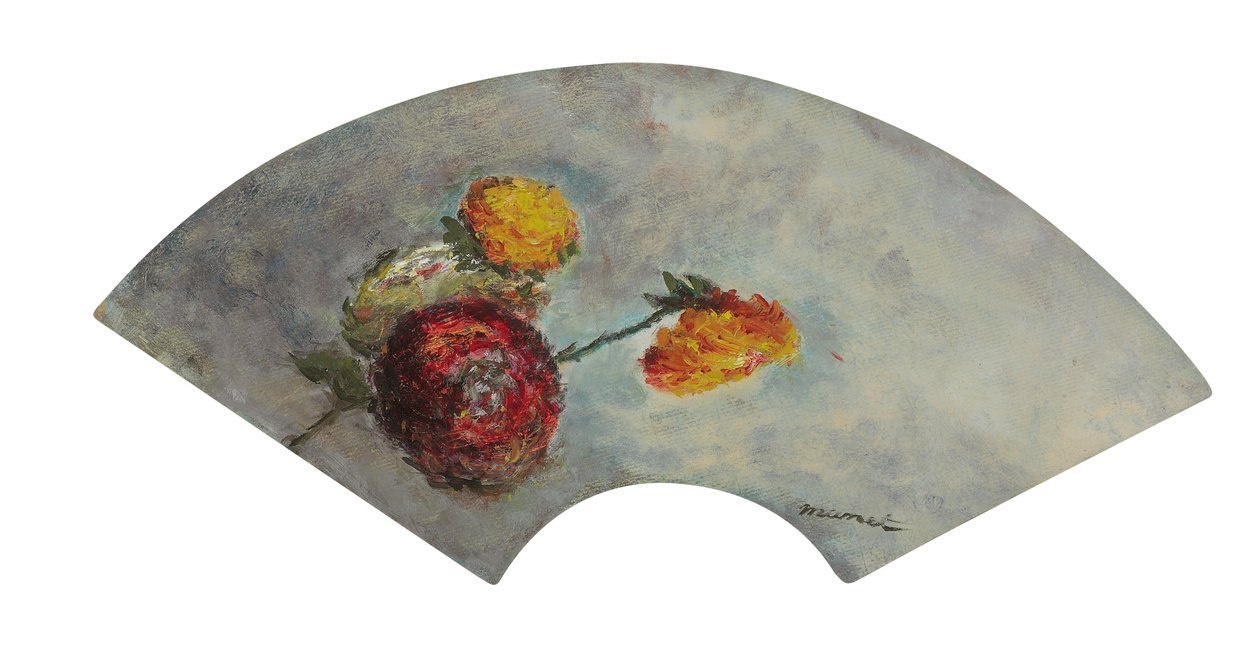 Dahlior, 1881 av Édouard Manet