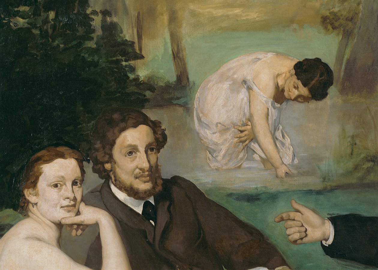 Lunch på gräset, 1863 av Édouard Manet