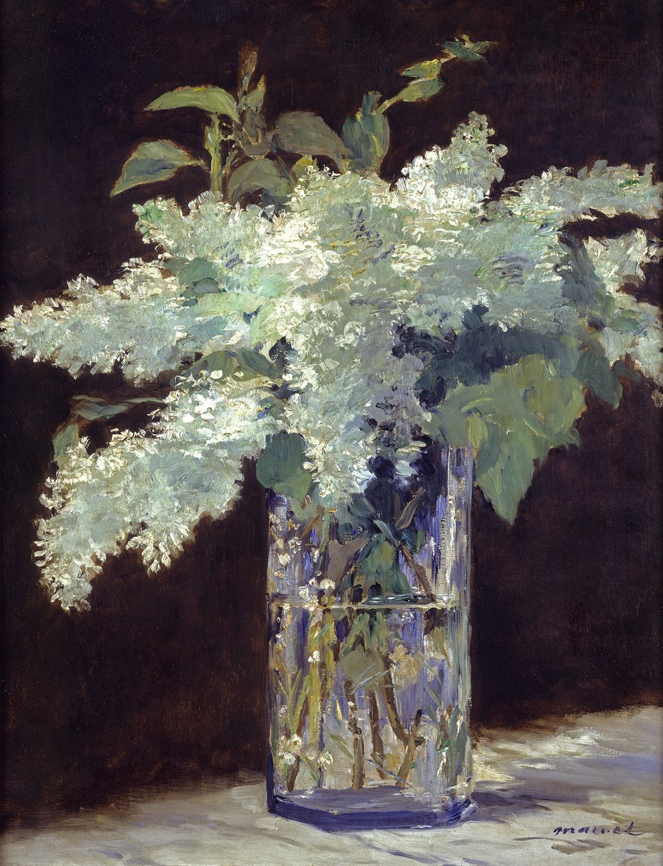 Syrenbuketten av Édouard Manet
