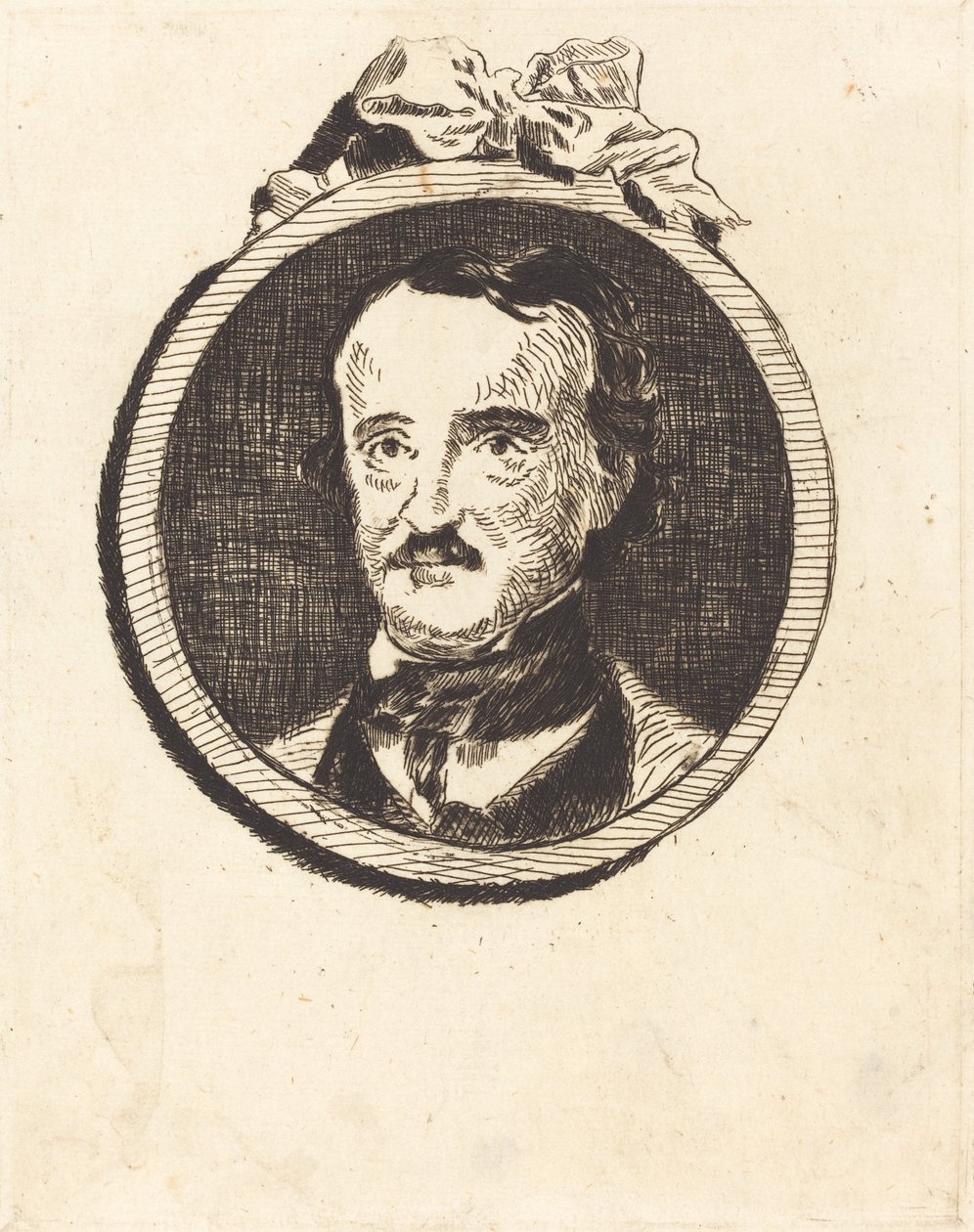 Edgar Poe av Édouard Manet