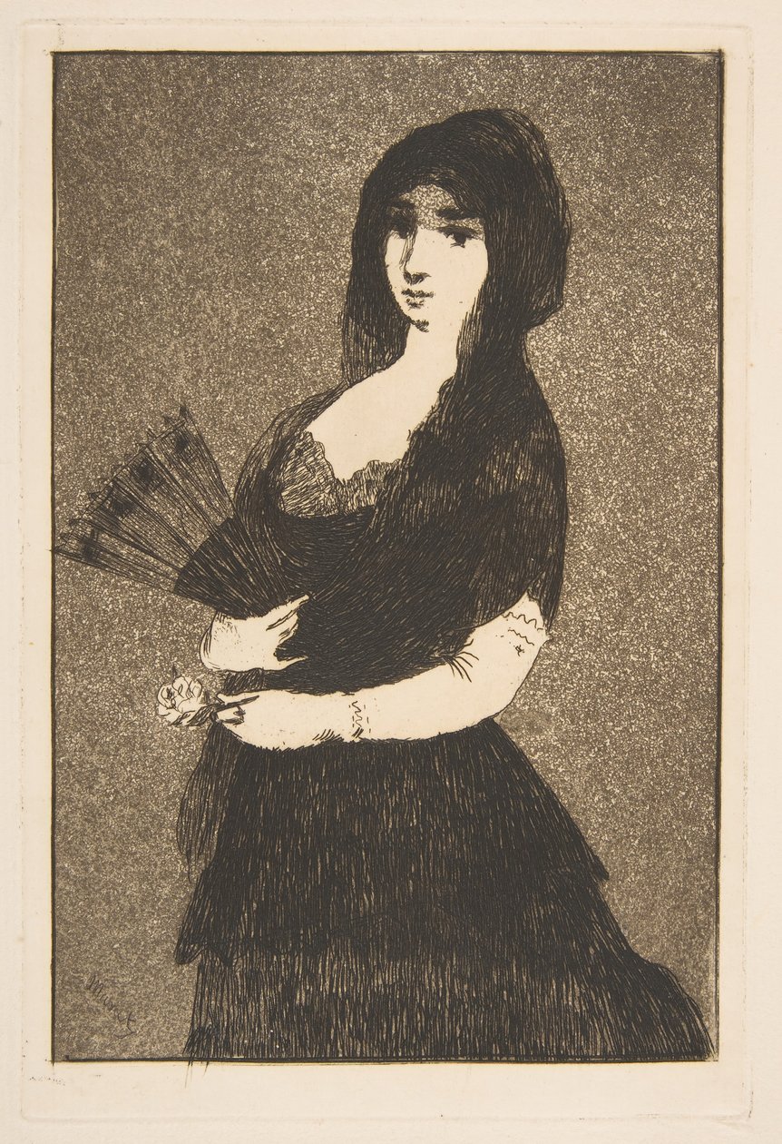 Exotisk blomma, 1868. av Édouard Manet
