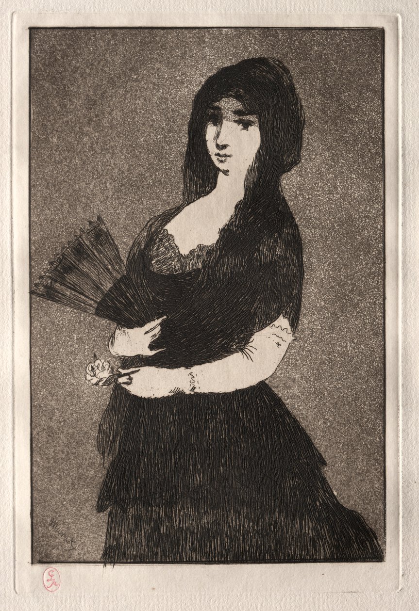 Exotisk blomma Exotisk blomma. av Édouard Manet