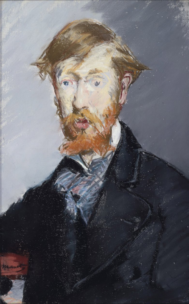 George Moore, 1879 (pastell på duk) av Édouard Manet