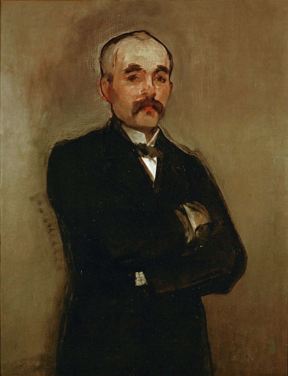 Georges Clemenceau ... (olja på duk) av Édouard Manet